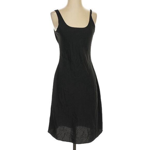 Ralph Lauren Purple Label Collection Black Mini Silk Slip Dress S Sleeveless - Picture 1 of 5